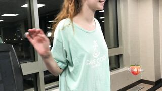 Delilah Cass - Public Gym Teasing & Bathroom Sex Facial